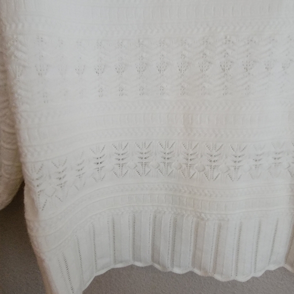 Sezane Ronnie Jumper in White size S NWOT - Picture 8 of 11